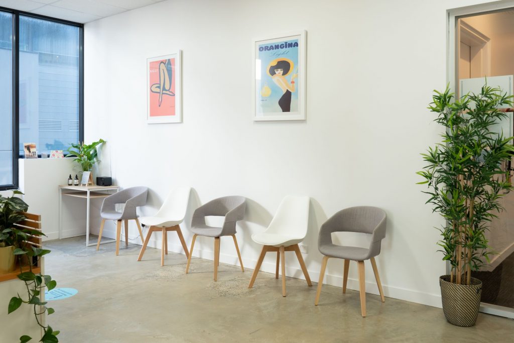 Orthotics Plus clinic waiting room