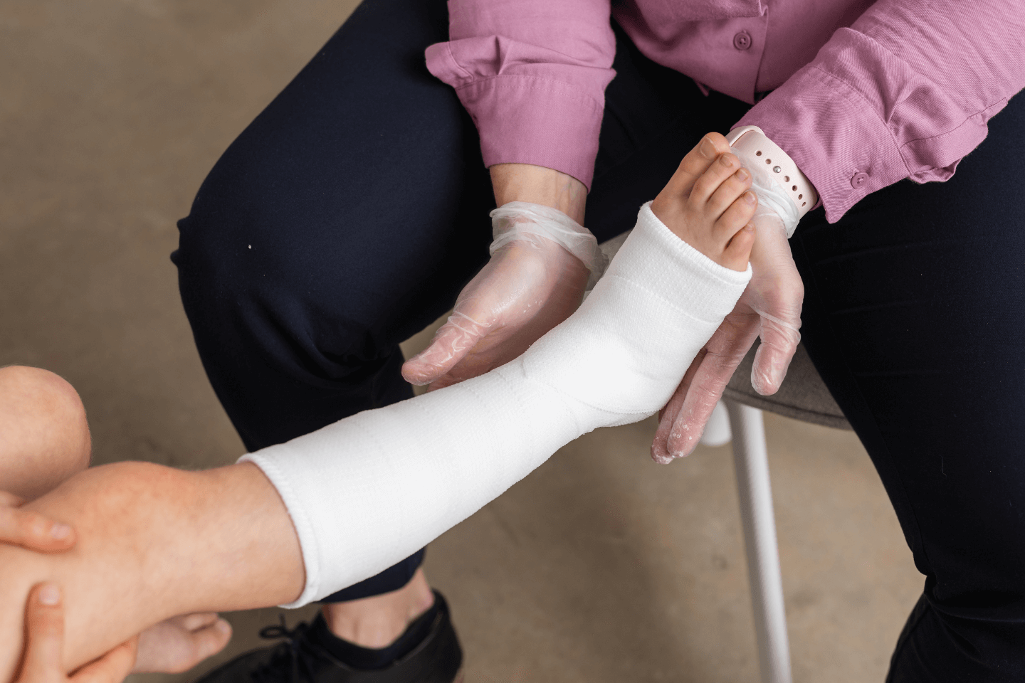 Fibreglass Casts  Orthotics Plus Melbourne